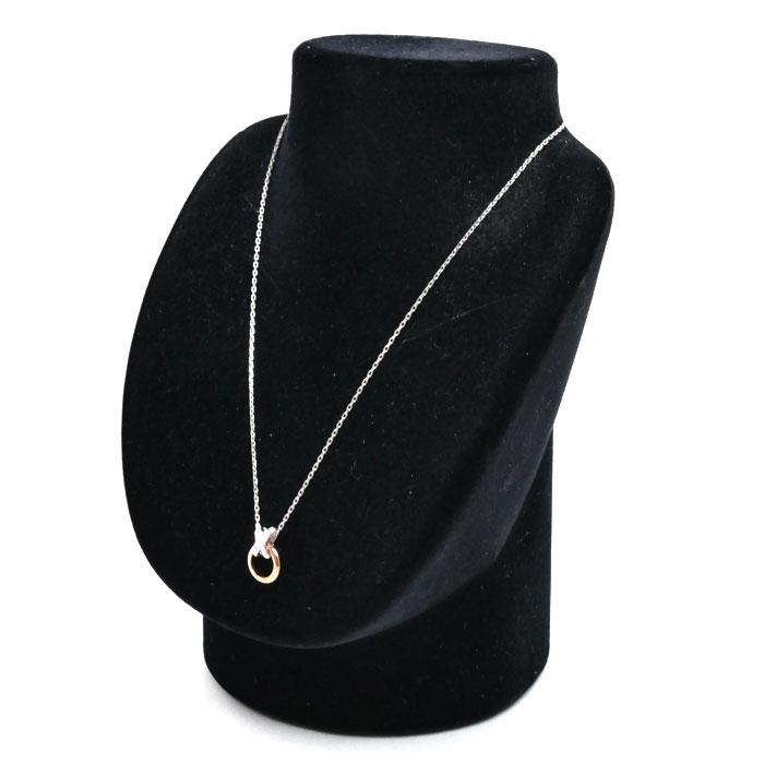 CHAUMET（ショーメ） K18WG K18PG リアン XS ネックレス 081675-000
