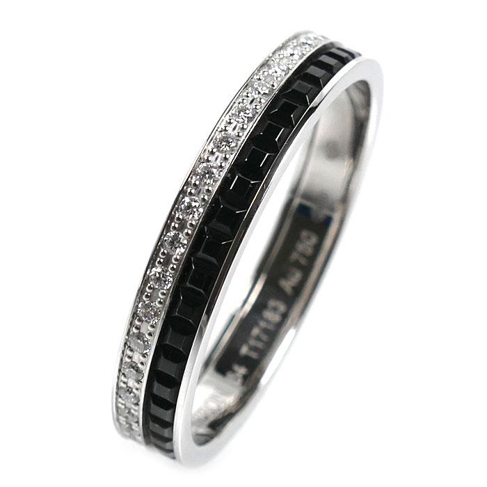 BOUCHERON キャトル ブラック リング　サイズ61 BOUCHERON（ブシュロン） K18WG ブラックPVD キャトル ブラック