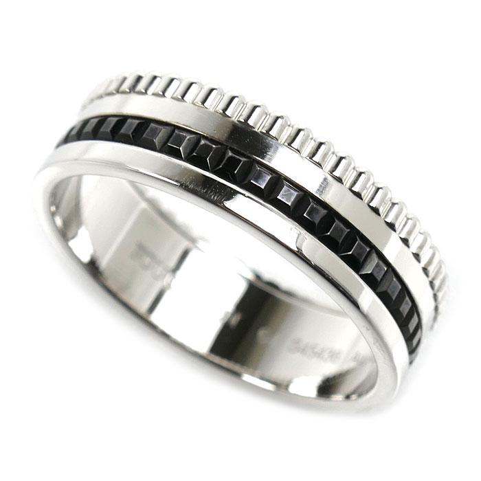 BOUCHERON（ブシュロン） K18WG ブラックPVD キャトル ブラック