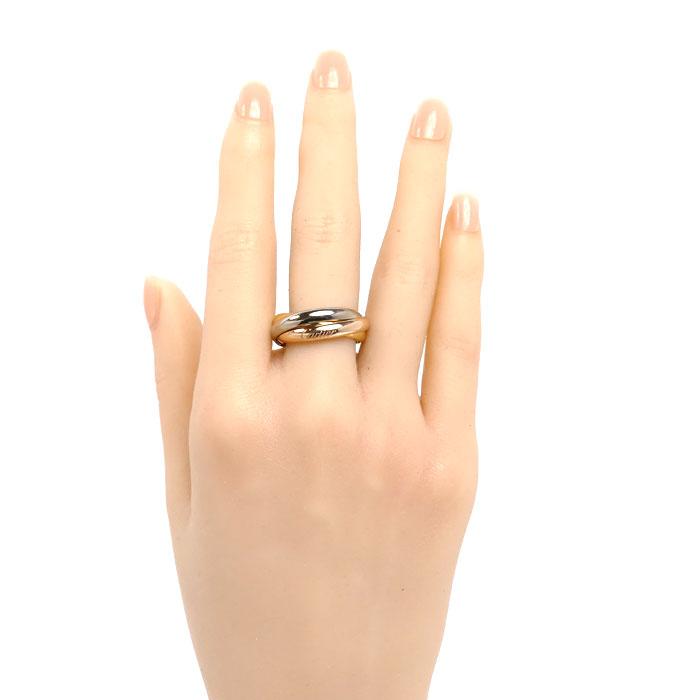Cartier（カルティエ） K18PG K18YG K18WG トリニティ リング・指輪 