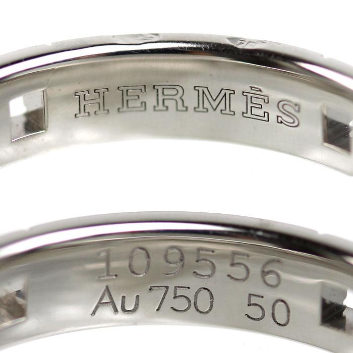 HERMES（エルメス） K18WG エヴァー・ヘラクレス リング・指輪