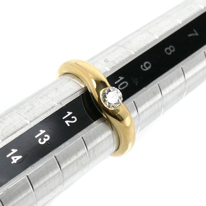 TIFFANY&Co.（ティファニー） K18YG イエローゴールド カーブドバンド
