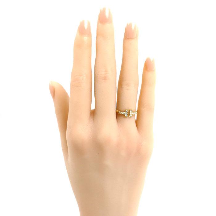 TIFFANY&Co.（ティファニー） K18YG イエローゴールド Tワイヤー 