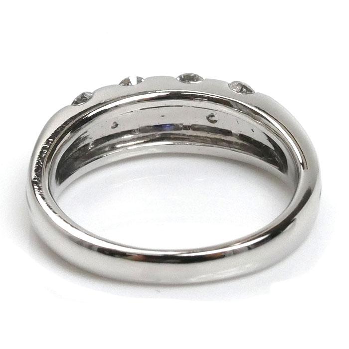Pt900プラチナ サファイア ダイヤ リング・指輪 サファイア0.57ct 