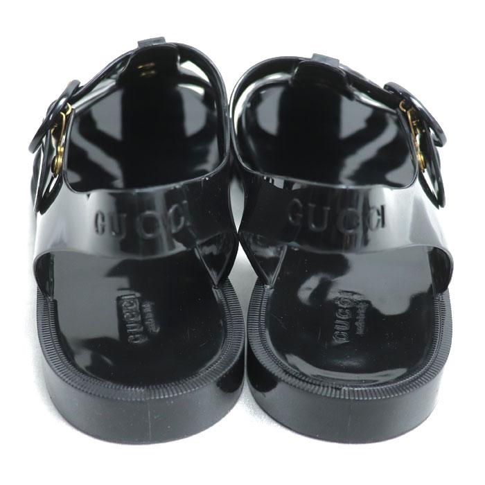 未使用級✨GUCCI グッチ ラバーサンダル 8 タイガーヘッド GGマーモント GUCCI（グッチ） GGマーモント ラバー サンダル ブラック SIZE 8
