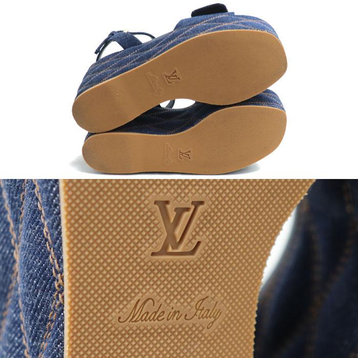 LOUIS VUITTON ルイ・ヴィトン シェイクライン デニム サンダル LOUIS VUITTON ルイ・ヴィトン シェイクライン デニム サンダル
