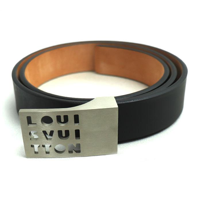 ルイヴィトン サンチュールマルティエ 25MM ベルト 0702-S6383t LOUIS VUITTON（ルイ・ヴィトン） サンチュール LST ベルト ブラック