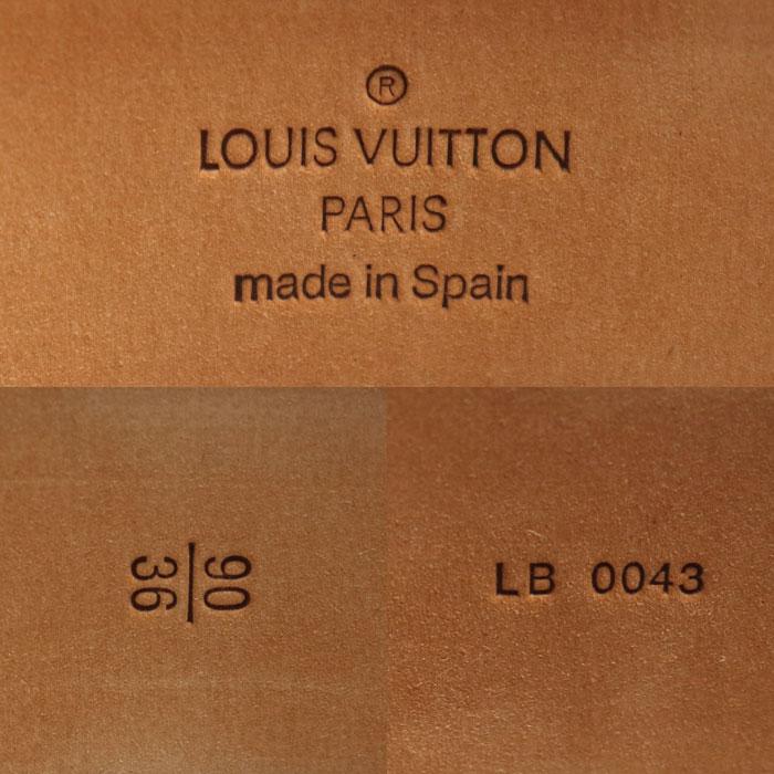 LOUIS VUITTON（ルイ・ヴィトン） サンチュール LST ベルト ブラック