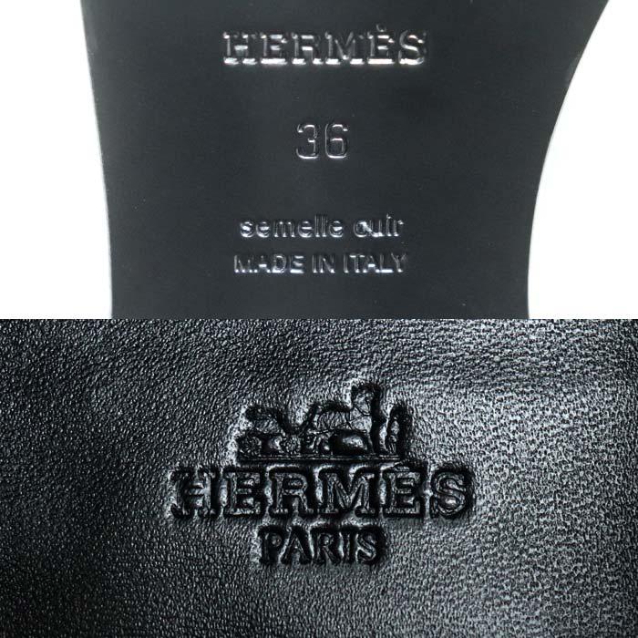 HERMES（エルメス） ケネディ ローファー ブラック 36 レディース 中古