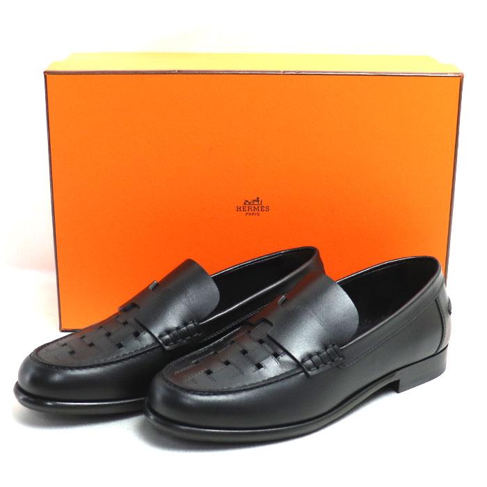 HERMES（エルメス） ケネディ ローファー ブラック 36 レディース 中古