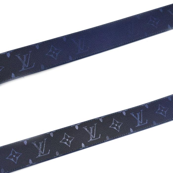 Louis Vuitton モノグラム ベルト ネイビー LOUIS VUITTON（ルイ・ヴィトン） LV イニシャル 40MM リバーシブル