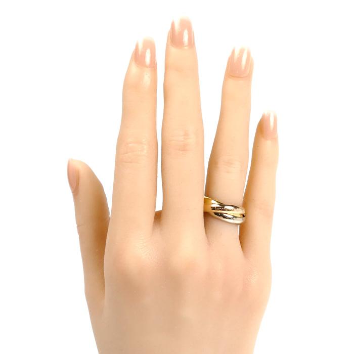 Cartier（カルティエ） K18YG/PG/WG les must de Cartier トリニティ