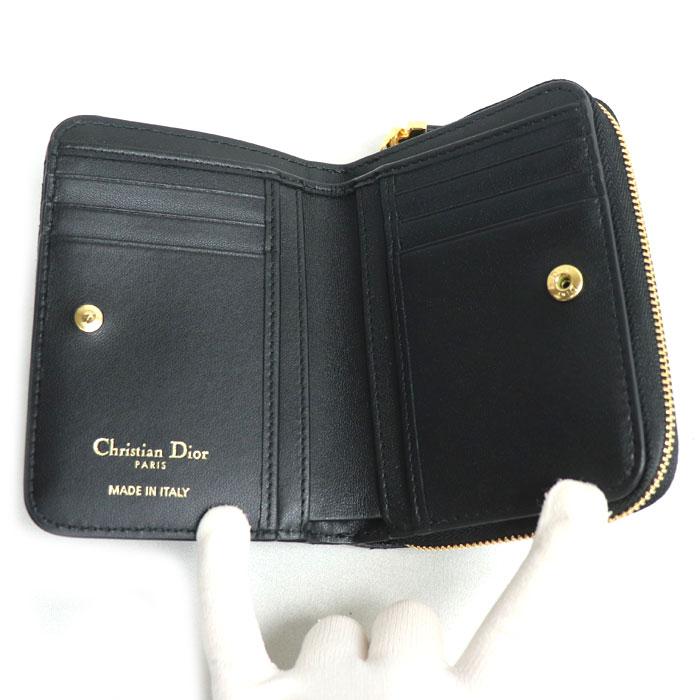 Dior ディオール カナージュ カロ スカーレット ウォレット 二つ折り  