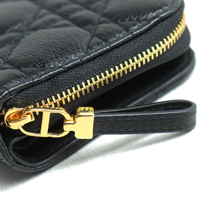 Dior ディオール カナージュ カロ スカーレット ウォレット 二つ折り  