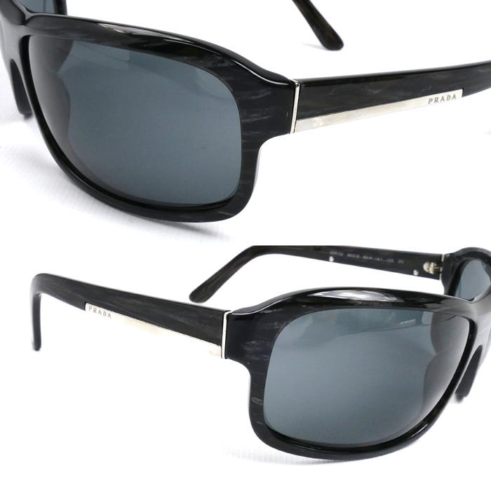 PRADA プラダ サングラス ブラック SPR021 レディース 66□15 8AW-1A1 125 3N【中古】 PRADA（プラダ） サングラス ブラック SPR021 レディース 66□15 8AW