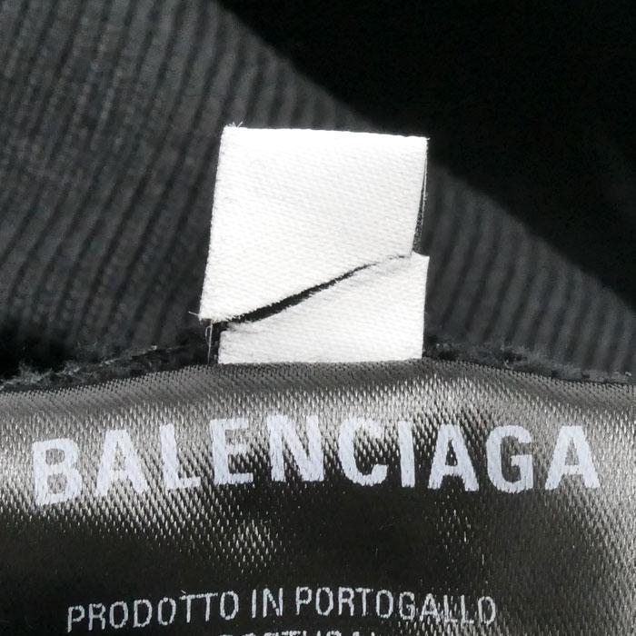 BALENCIAGA（バレンシアガ） パーカー ブラック 571194 L メンズ 中古