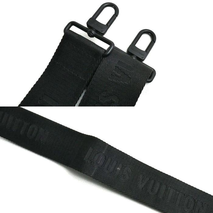 ルイヴィトン ガストンウエアラブルウォレット ショルダーバッグ レザー ブラック レディース LOUIS VUITTON 中古 ルイヴィトン ルイヴィトン ガストンウエアラブルウォレット ショルダーバッグ