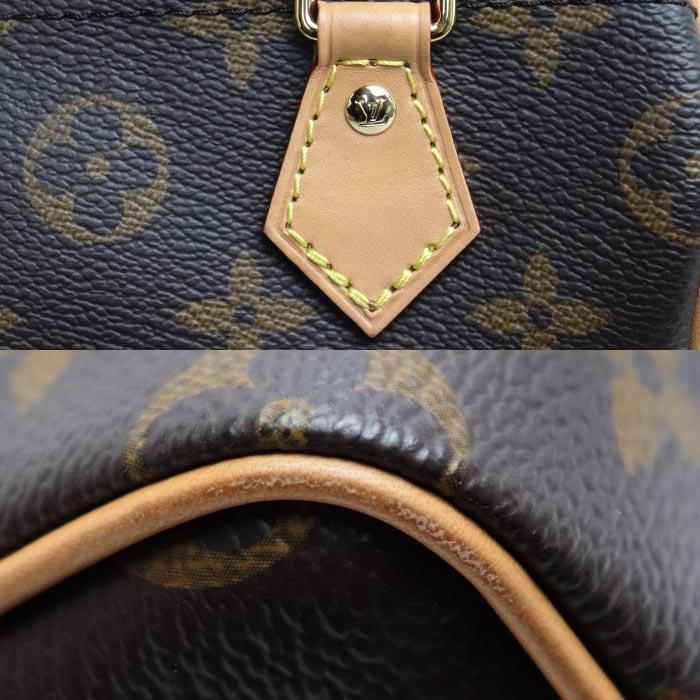 ルイ・ヴィトン ショルダーバッグ ダークブラウン 保存袋付き LOUIS VUITTON（ルイ・ヴィトン） ナノ・スピーディ 2Wayショルダー