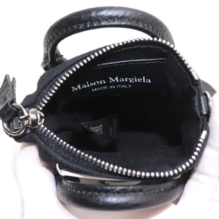 MAISON MARGIELA メゾンマルジェラ  5AC クラシック BABY ポーチ チェーンショルダー ショルダーバッグ ブラック SB3WG0025 P4455 T8013 レディース【中古】【美品】 MAISON MARGIELA メゾンマルジェラ 5AC クラシック BABY ポーチ