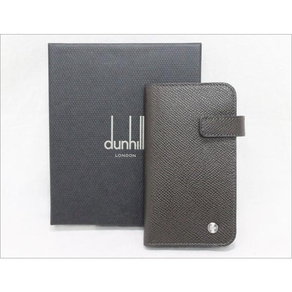 dunhill ダンヒル  BOURDON  カーフレザー ダークグレー  カードケース パスケース L2M1C2Z (本店)｜koera｜03