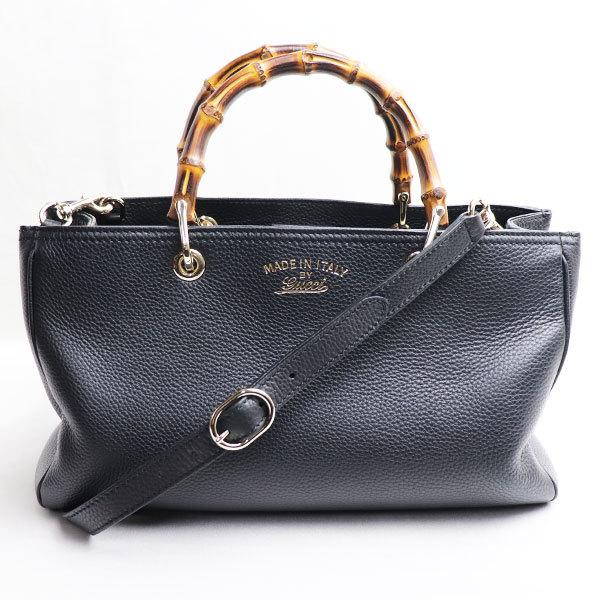 グッチ GUCCI バンブーショッパーミディアムトート 2Wayハンドバッグ ショルダーバッグ323660/中古 :k20-3205-1:古