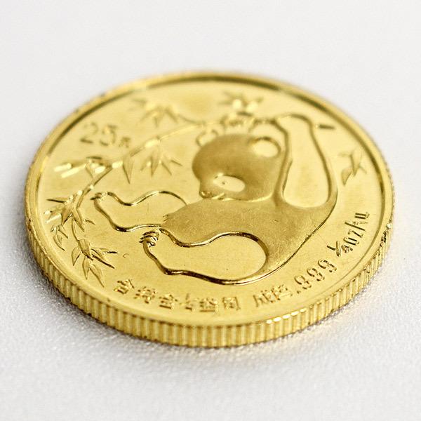 パンダ金貨 コイン 1/4オンス(7.8g) 純金 25元 熊猫金貨幣 1985年 中華 パンダ金貨 コイン 1/4オンス(7.8g) 純金 25元 熊猫金貨幣 1985年 中華