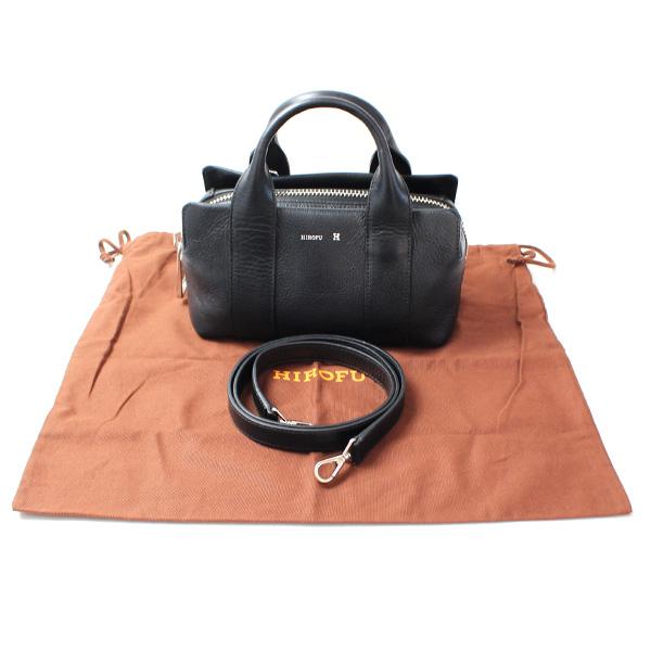 ヒロフ HIROFU ランポ S レザーハンドバッグ 2Wayショルダーバッグ 