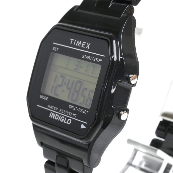 TIMEX タイメックス クラシック タイル ブラック 腕時計 電池式 ブラック TW2V20000VK メンズ 未使用 買取品｜koera｜02