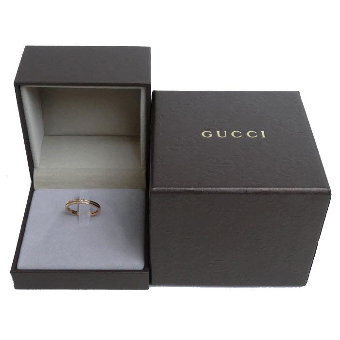 GUCCI グッチ K18PG ピンクゴールド インフィニティ リング・指輪 373512 J8500 5702 9.5号 1.8g レディース 中古 美品｜koera｜08