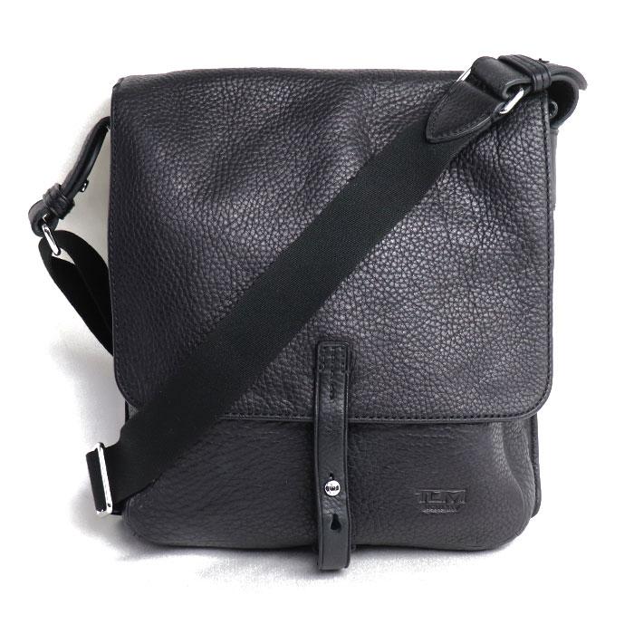TUMI（トゥミ） オールレザー ショルダーバッグ ブラック 6853D メンズ