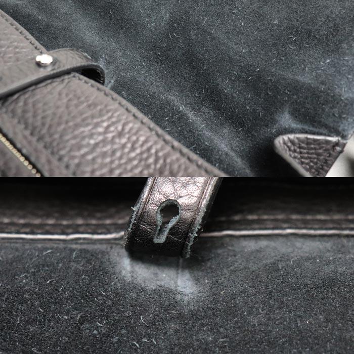 TUMI（トゥミ） オールレザー ショルダーバッグ ブラック 6853D メンズ
