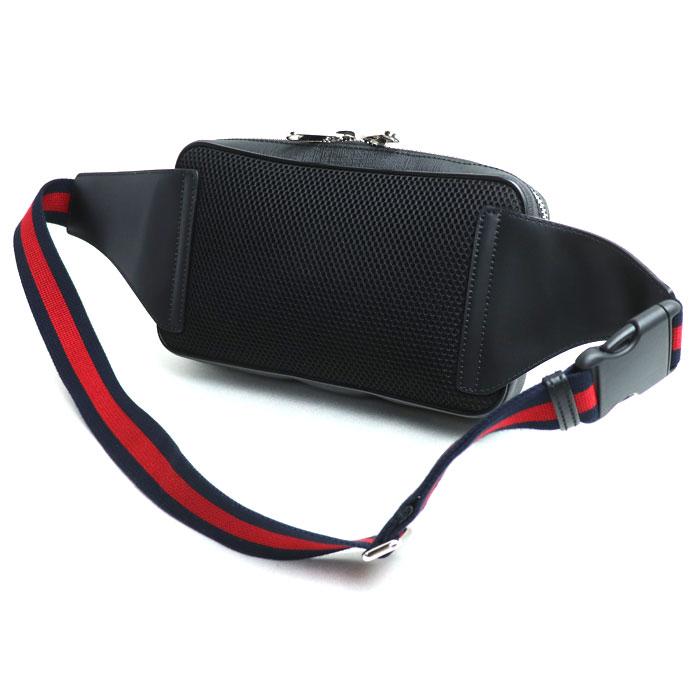 GUCCI（グッチ） GGスプリーム ベルトバッグ ボディバッグ グレー