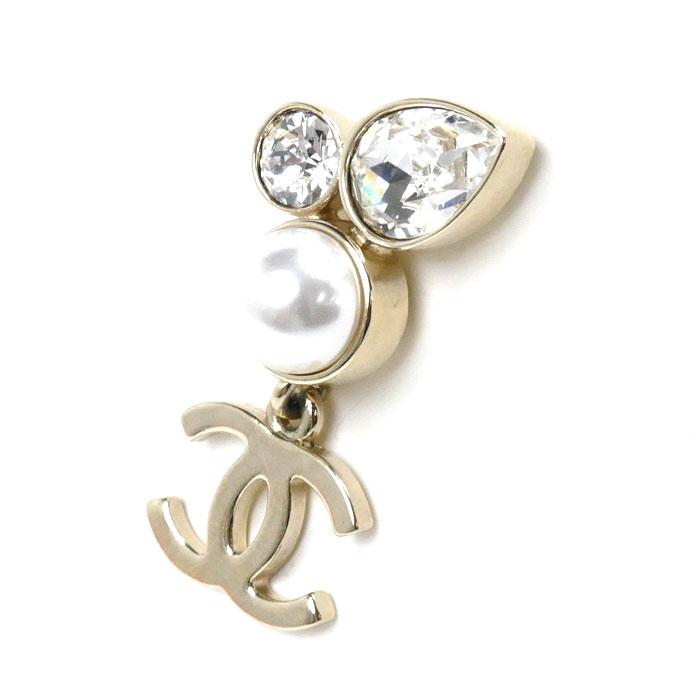 CHANEL（シャネル） メタル フェイクパール ココマーク パール ライン