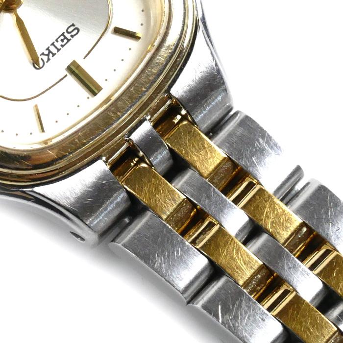 稼働品　SEIKO セイコー　エクセリーヌ　スクエア　ブレスレット　腕時計 Yahoo!オークション -「(seiko セイコー) (黒 クロ ブラック