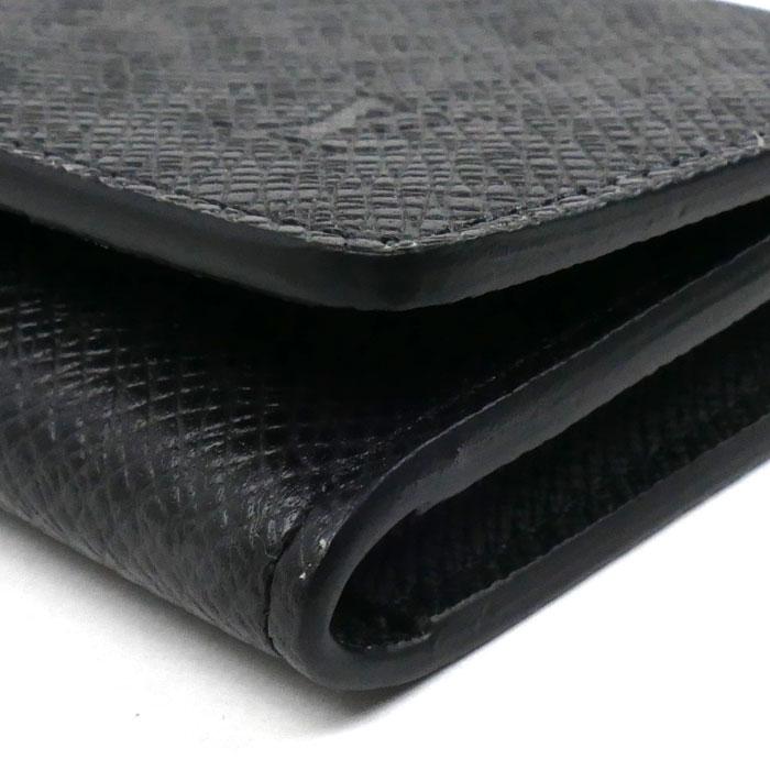 ✨極美品 IC内蔵✨ルイヴィトン タイガ マネークリップ カード入れ ブラック LOUIS VUITTON（ルイ・ヴィトン） アンヴェロップ カルト ドゥ
