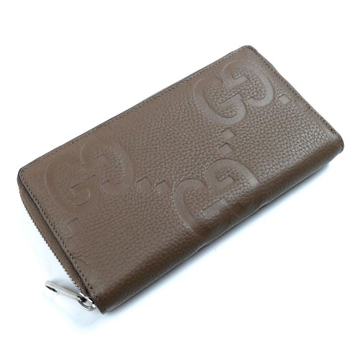 国内完売 GUCCI グッチ ジャンボGG ジップ アラウンド 長財布 トープ GUCCI（グッチ） ジャンボ GG ジップアラウンド 長財布 ラウンド