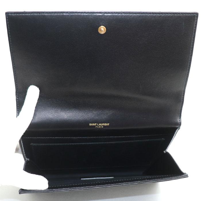 SAINT LAURENT PARIS サンローランパリ FLAP POUCH クラッチバッグ