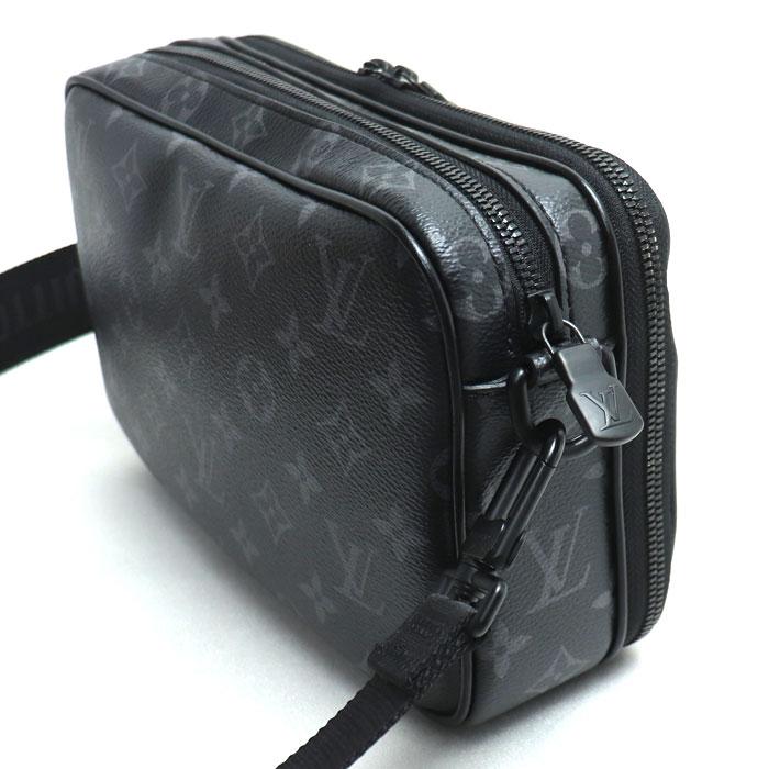 Louis Vuitton ブラックメッセンジャーバッグ LOUIS VUITTON（ルイ・ヴィトン） アルファ・メッセンジャー