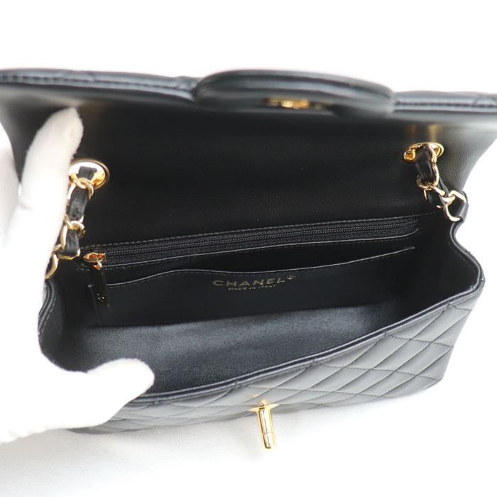 CHANEL ショルダーバッグ ブラック CHANEL（シャネル） ミニ クラシック ハンドバッグ ショルダーバッグ