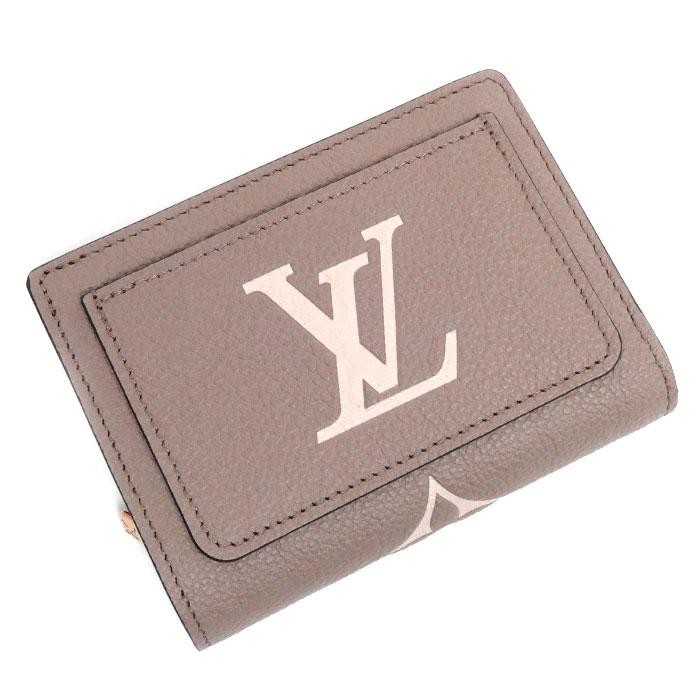 LOUIS VUITTON 二つ折り財布 バイカラー ポルトフォイユ クレア A LOUIS VUITTON】ルイヴィトン『バイカラー モノグラム アン