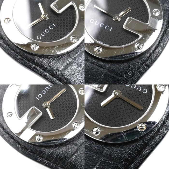 197 稼働 GUCCI 時計 レディース Gバンデュー 104 ブラック▽ 【公式通販】