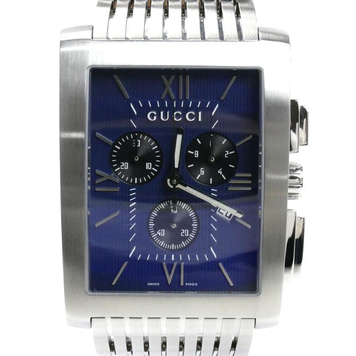 GUCCI（グッチ） Gメトロ クロノグラフ 腕時計 電池式 YA086318/8600M