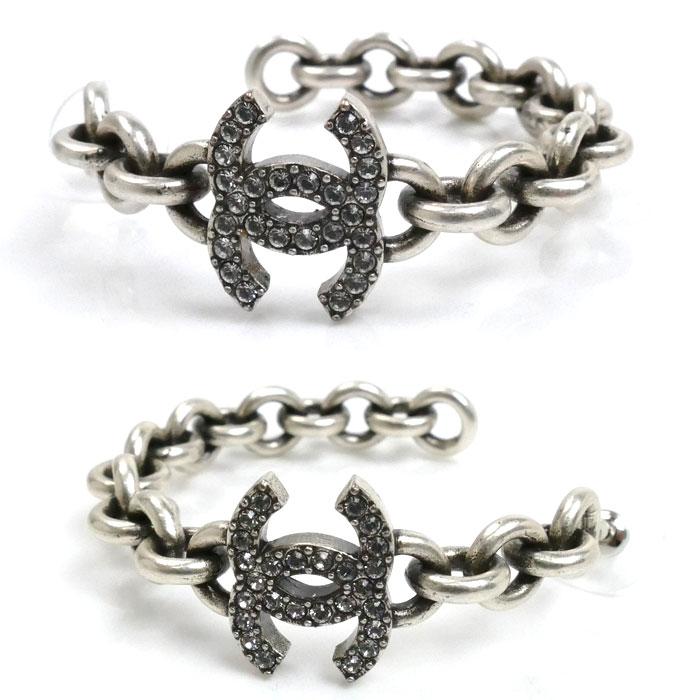 CHANEL シャネル メタル ココマーク フープピアス ピアス ABD772 CHANEL シャネル メタル ココマーク フープピアス ピアス ABD772