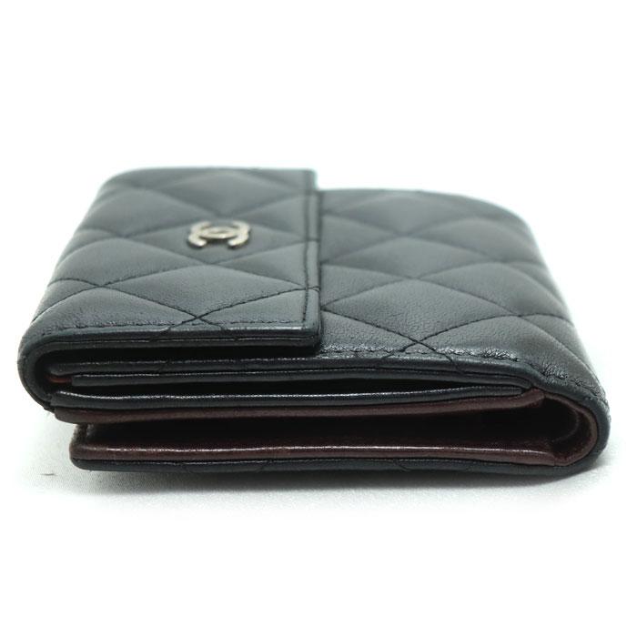 CHANEL シャネル マトラッセ Wホック コンパクトウォレット 二 CHANEL シャネル マトラッセ Wホック コンパクトウォレット 二