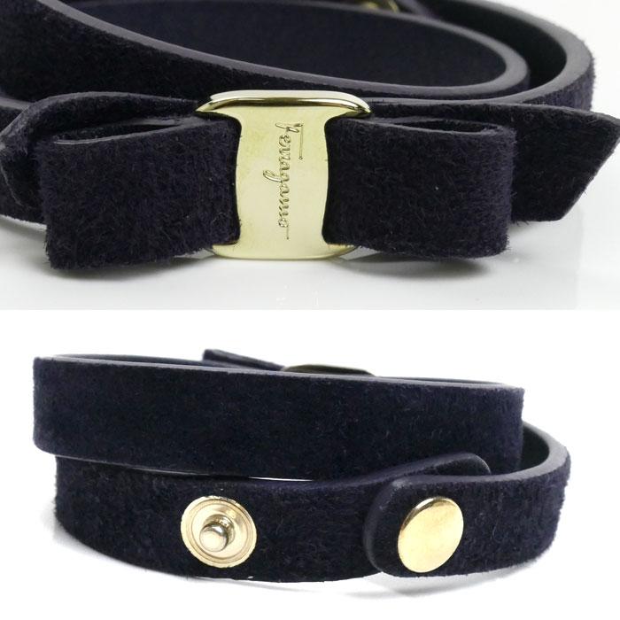 Salvatore Ferragamo サルヴァトーレフェラガモ ヴァラリボン 2連
