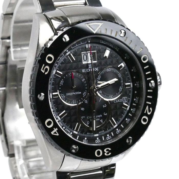 EDOX（エドックス） クラス 1 ビッグデイト 腕時計 電池式 10017-3
