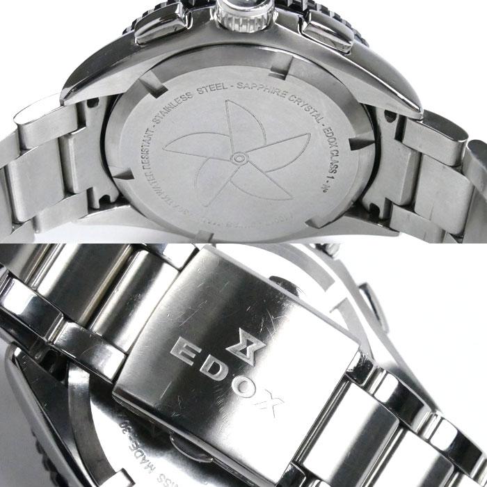 EDOX（エドックス） クラス 1 ビッグデイト 腕時計 電池式 10017-3