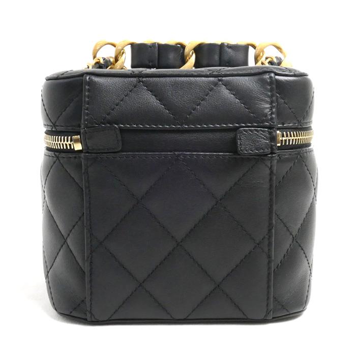 CHANEL シャネル マトラッセ スモール バニティ チェーンショルダー 