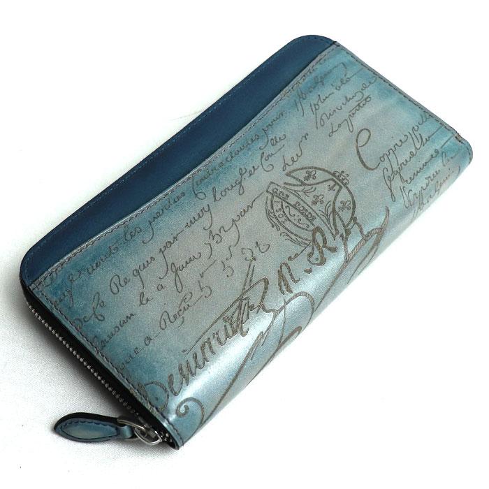 BERLUTI ベルルッティカリグラフィー長財布イタウバデニム