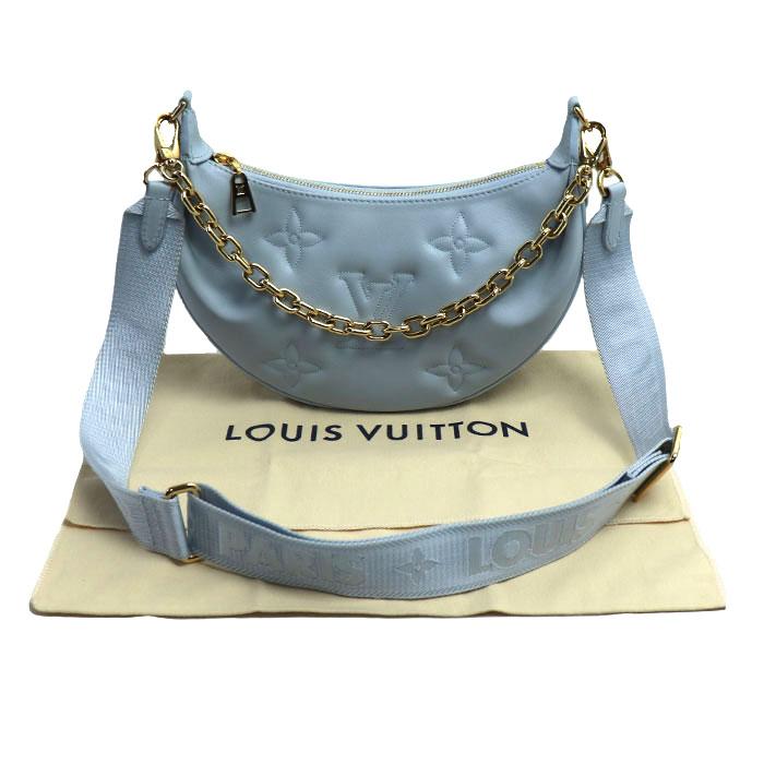ルイ・ヴィトン LOUIS VUITTON オーバーザムーン M59825 バブルグラム ブルーグラシエ レディース ショルダーバッグ ルイ・ヴィトン LOUIS VUITTON オーバーザムーン M59825 バブルグラム